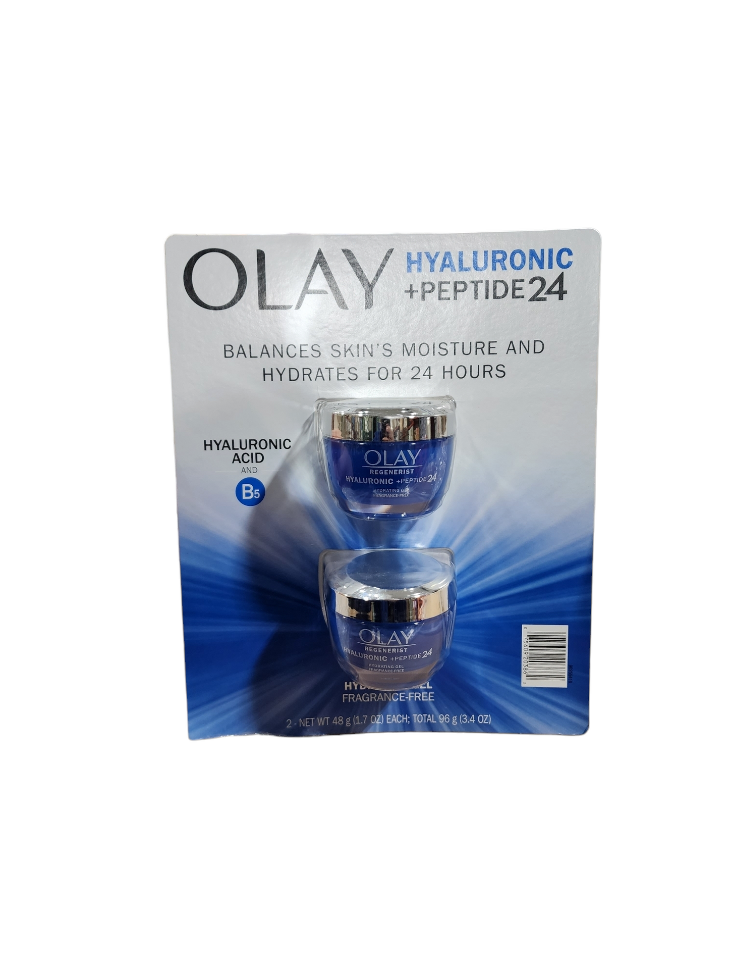 OLAY HYALURONIC PEPTIDE 2PK